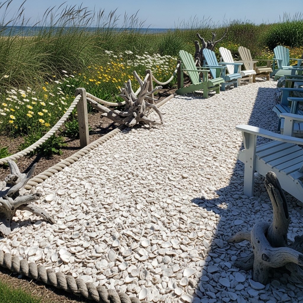 Oyster Shell Pathways