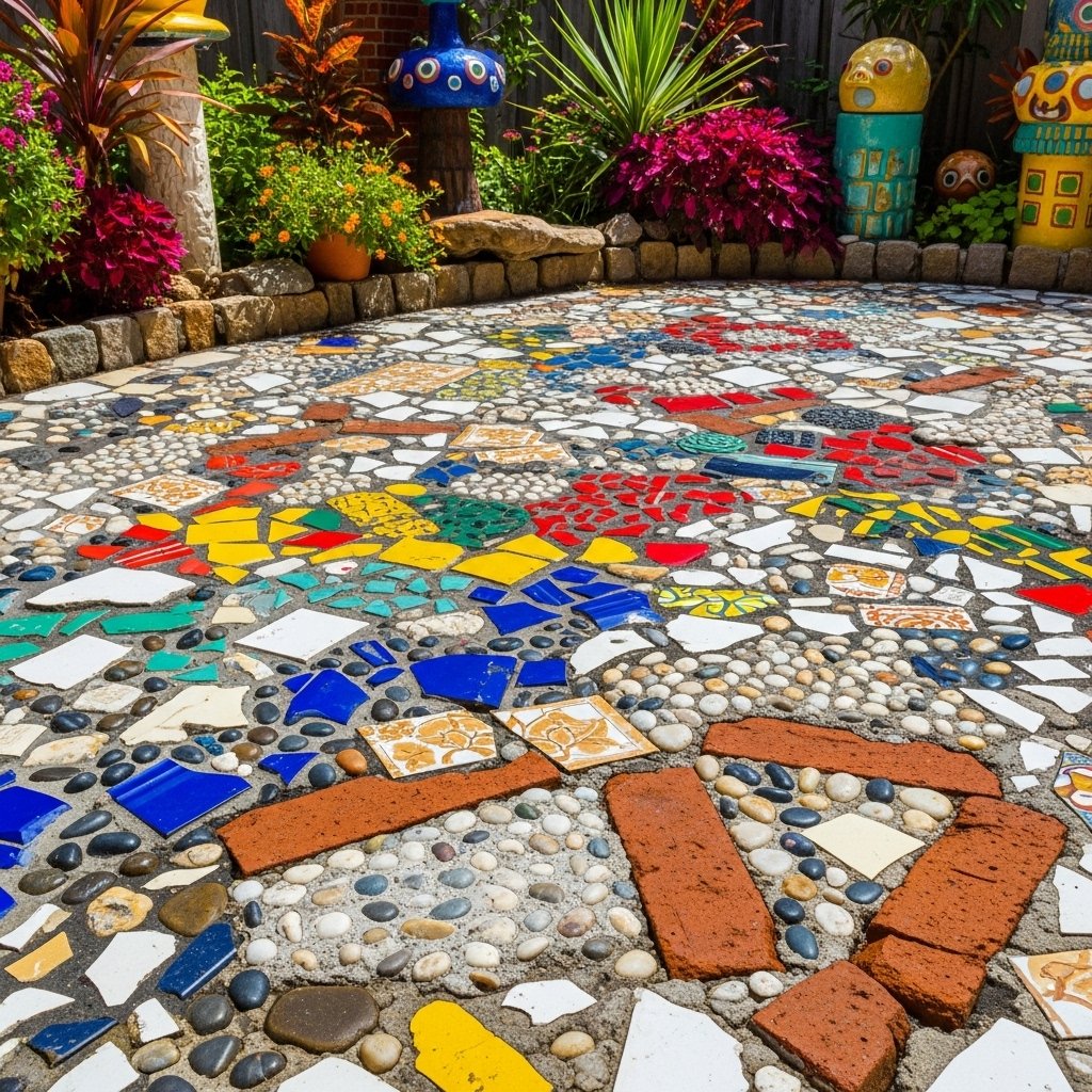 Mixed Material Mosaic