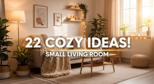 22 Cozy Small Living Room Ideas That Work