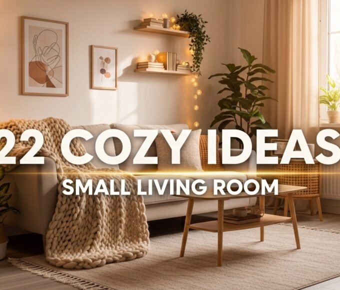 22 Cozy Small Living Room Ideas That Work