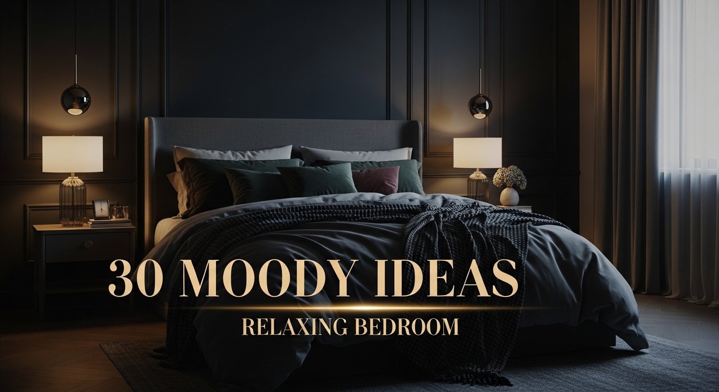 30 Moody Bedroom Ideas for a Relaxing Vibe