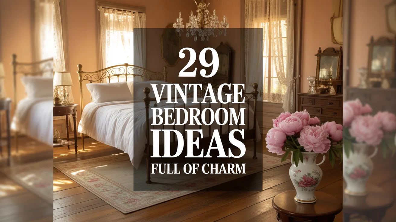29 Vintage Bedroom Ideas Full of Charm