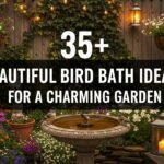 35+ Stunning Bird Bath Ideas to Transform Your Garden into a Bird Paradise