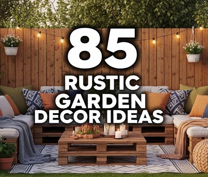 rustic garden decor