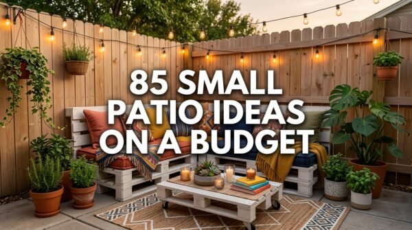 85 Small Patio Ideas on a Budget