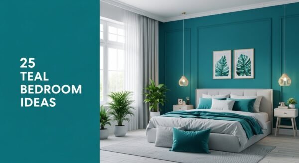 25 Teal Bedroom Ideas for a Fresh Look