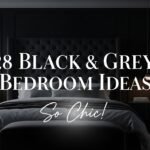 28 Black & Grey Bedroom Ideas So Chic