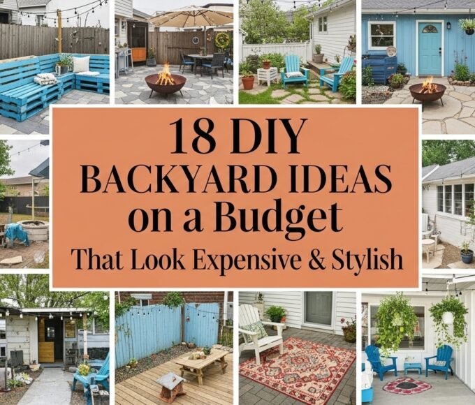 18 DIY Backyard Ideas on a Budget That Look Expensive & Stylish
