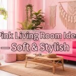 24 Pink Living Room Ideas — Soft & Stylish